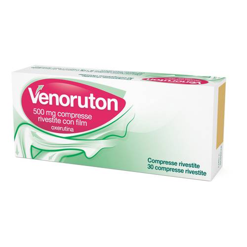 Venoruton 30 compresse rivestite 500 mg